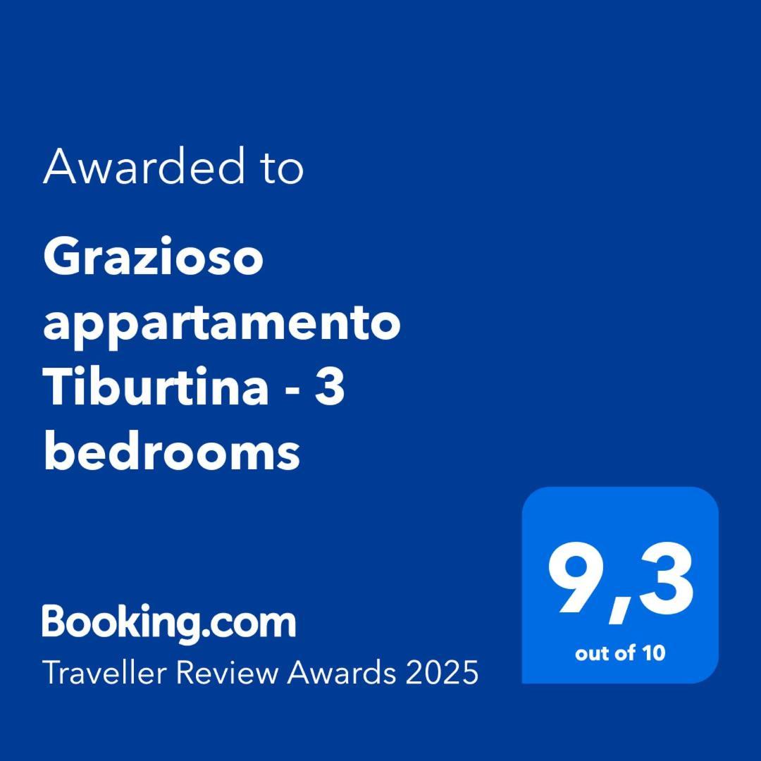 Apartment Grazioso Tiburtina - 3 Bedrooms Rom